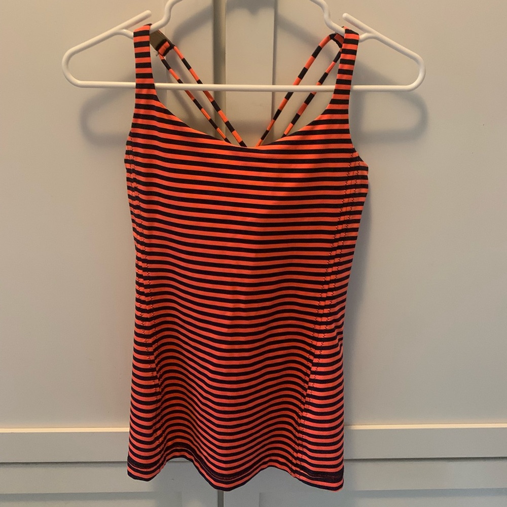 Lululemon striped tank